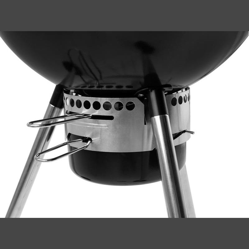 Nischenkauf.ch - Holzkohlegrill auf Rädern mit 54 cm Grillfläche in Schwarz