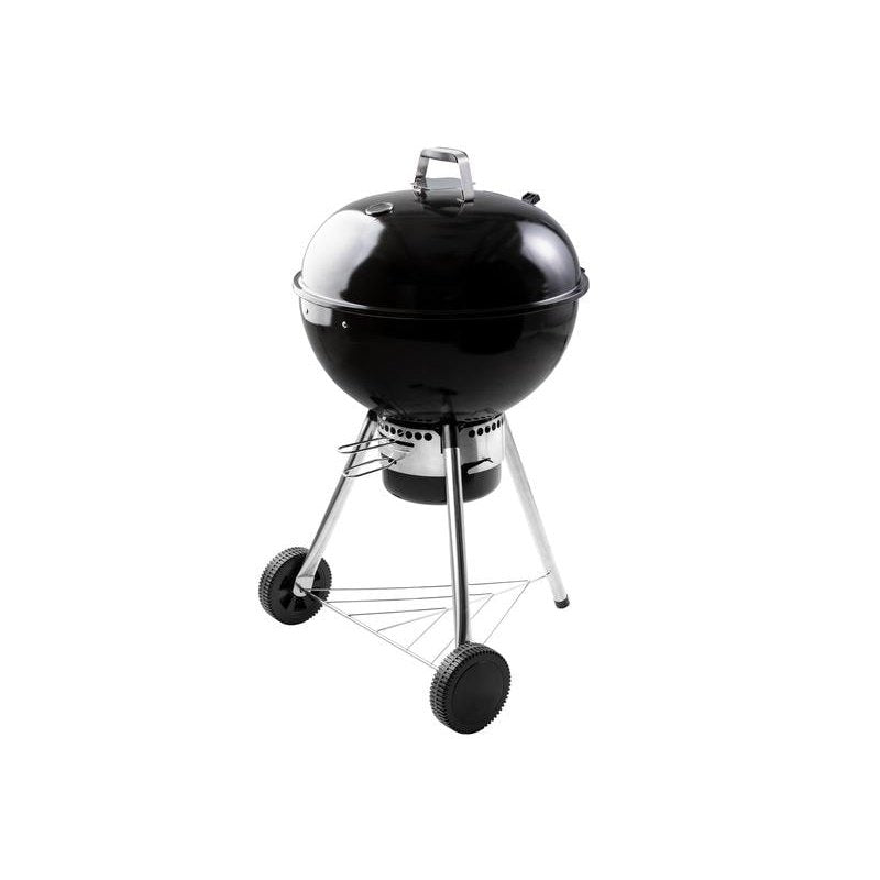Nischenkauf.ch - Holzkohlegrill auf Rädern mit 54 cm Grillfläche in Schwarz