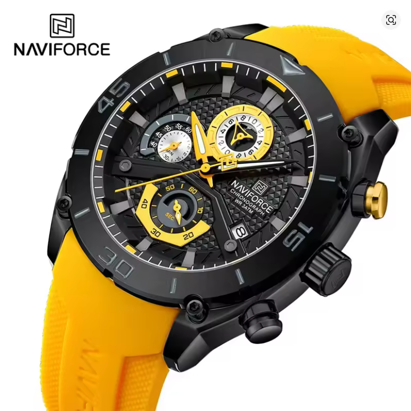 NAVIFORCE Herrenuhr mit Chronograph