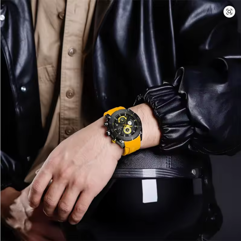 NAVIFORCE Herrenuhr mit Chronograph