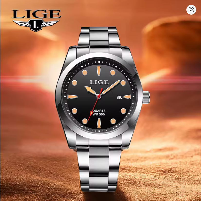 LIGE Quarzuhr – zeitlos elegant und robust