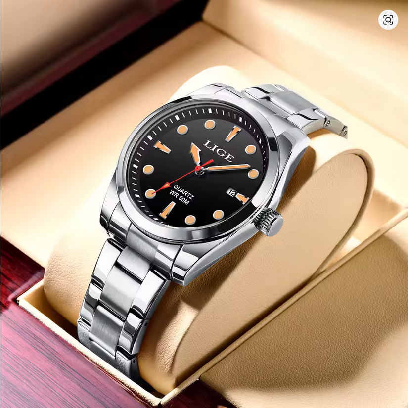 LIGE Quarzuhr – zeitlos elegant und robust