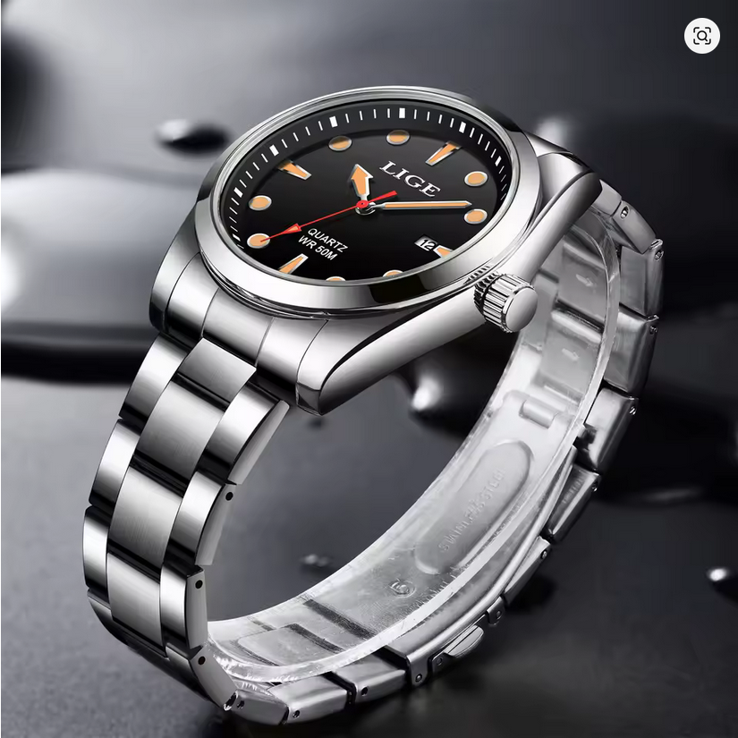 LIGE Quarzuhr – zeitlos elegant und robust