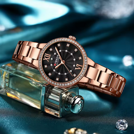 CURREN Damenuhr in Roségold – feminin und stilvoll