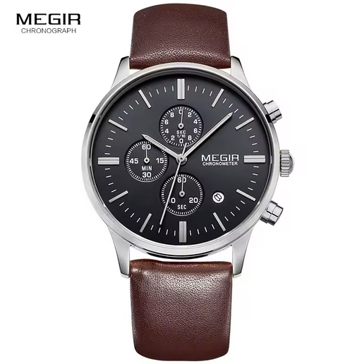 MEGIR Chronograph Herrenuhr – Sportlich, stilvoll & funktional