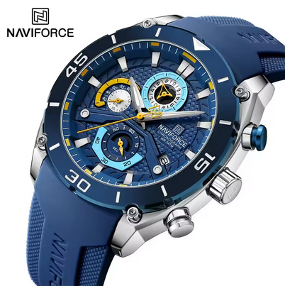 NAVIFORCE Herrenuhr mit Chronograph