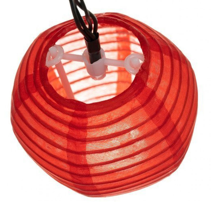 Nischenkauf.ch - LED Solar-Lampion-Lichterkette mit 7 Lichtmodi